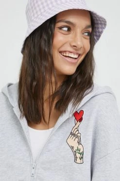 Γυναικεία φόρμες Βαμβακερή φόρμα Love Moschino γκρι -Love Moschino Κατάστημα unnamed file 670