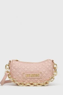 Γυναικεία Τσάντες χιαστί Τσάντα Love Moschino ροζ