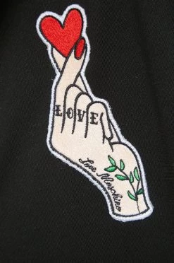 Γυναικεία φόρμες Βαμβακερή φόρμα Love Moschino μαύρο -Love Moschino Κατάστημα unnamed file 697