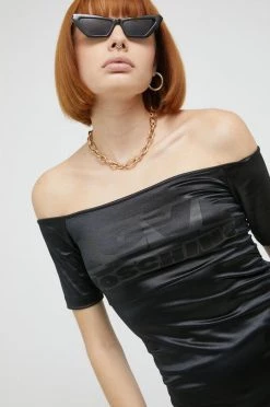 Γυναικεία Κοντομάνικο Μπλουζάκι Love Moschino μαύρο -Love Moschino Κατάστημα unnamed file 739