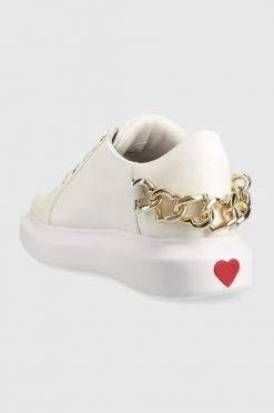 Γυναικεία Sneakers Δερμάτινα αθλητικά παπούτσια Love Moschino άσπρο -Love Moschino Κατάστημα unnamed file 758