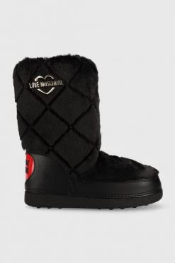 Γυναικεία Μπότες χιονιού Love Moschino μαύρο