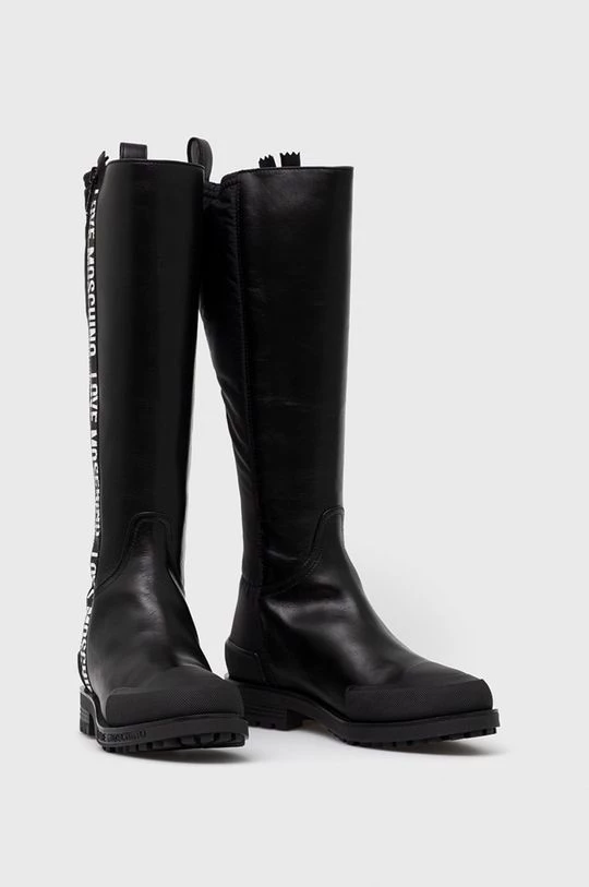 Γυναικεία Μπότες Love Moschino μαύρο, 2 Γυναικεία Μπότες Love Moschino μαύρο, - Image 2