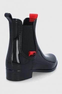 Γυναικεία Γαλότσες Ουέλλινγκτον Love Moschino χρώμα: μαύρο -Love Moschino Κατάστημα unnamed file 913