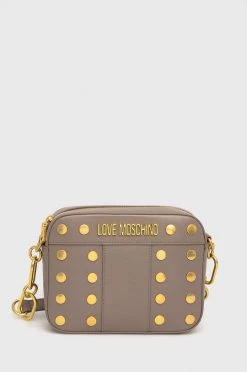 Γυναικεία Τσάντες χιαστί Τσάντα Love Moschino μπεζ
