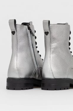 Γυναικεία Μποτάκια εργασίας Love Moschino χρώμα: ασημί -Love Moschino Κατάστημα unnamed file 943