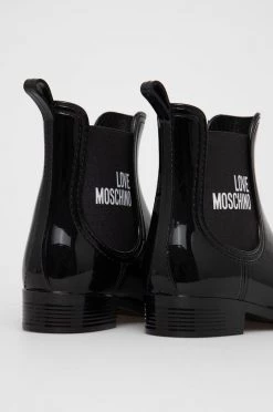 Γυναικεία Γαλότσες Ουέλλινγκτον Love Moschino χρώμα: μαύρο -Love Moschino Κατάστημα unnamed file 955